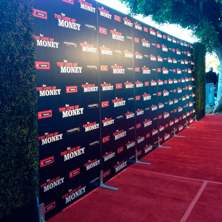 8x24 Step And Repeat Backdrop Custom Banner Printing By Red Carpet Systems