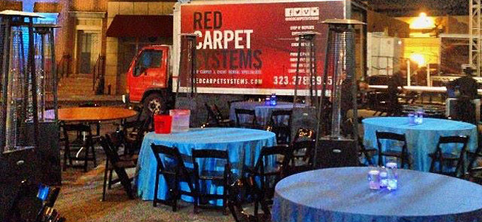 event furniture delivery