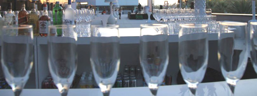 glassware rental