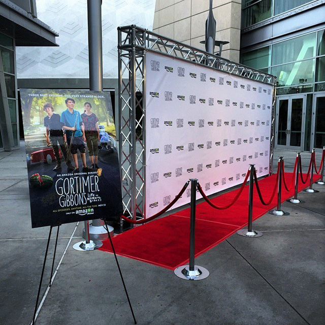 step and repeat stand rental