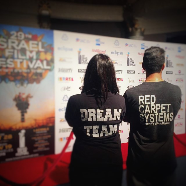 Red Carpet Systems' Red Carpet Arrival for Israel film festival
