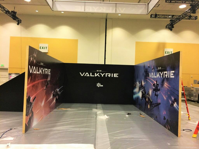 Trade show booth walls