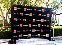 Step and Repeat for CinemaCon convention