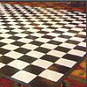 checkerboard dance floor rental