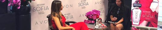 sofia vergara avon perfume product launch