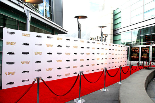 Step and Repeat Frame Rental - Red Carpet Systems