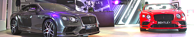 Bentley Launch installation