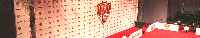 Beverly Hills Dog Show installation