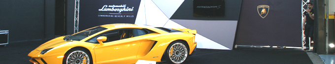 Lamborghini Launch Party Installation