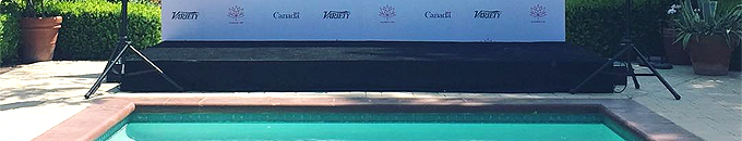 pool party event production in Los Angeles