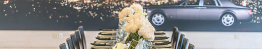 Table Setting for Rolls-Royce