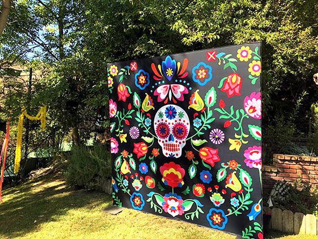 Day Of The Dead Backdrop