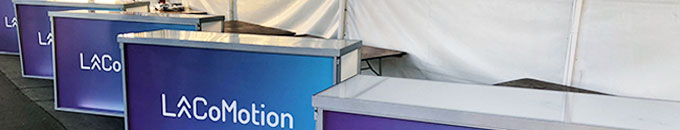 LAcomotion booths
