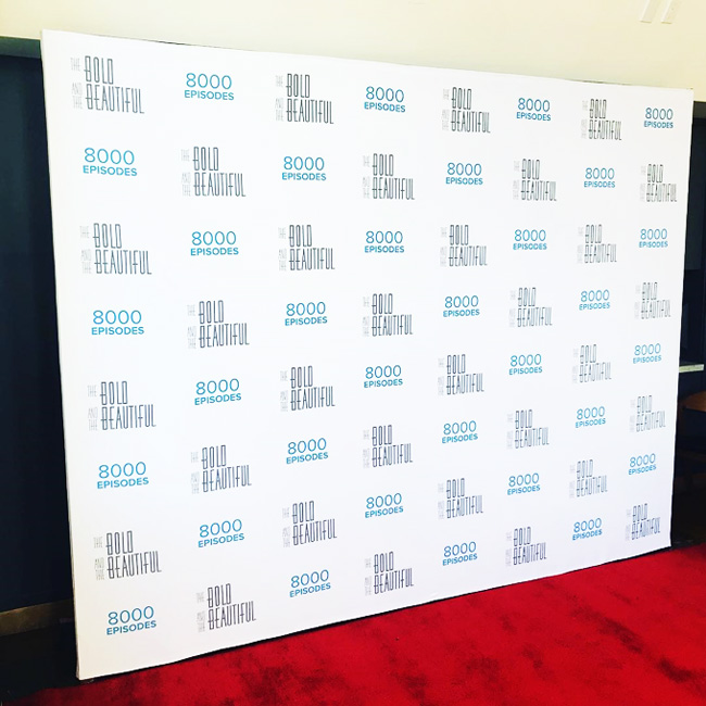 The Bold and the Beautiful 8,000 Episodes Step and Repeat