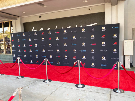 2019 Asian World Film Festival Red Carpet Arrival Installation