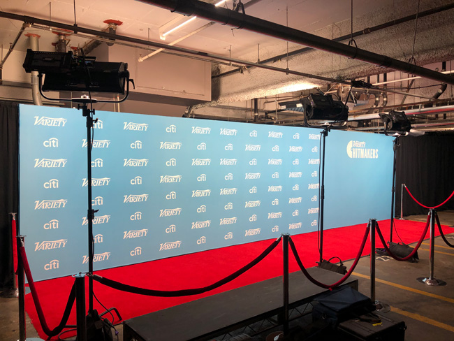 Variety Hitmakers 2019 Red Carpet Arrival Installation