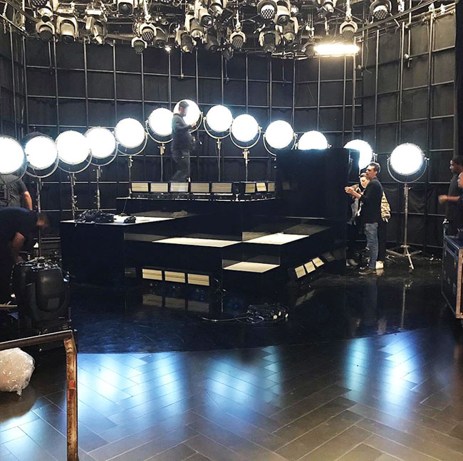 Stage Riser for the James Corden Show