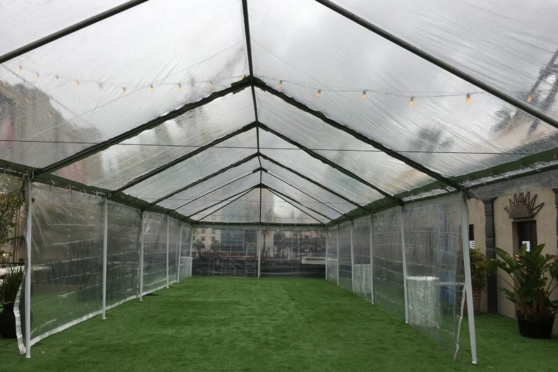 Clear Event Tent