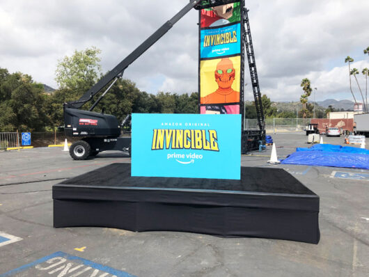 Amazon Invicible Stage & DJ Booth