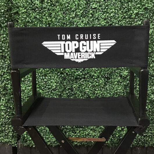 Tom Cruise Top Gun Director's Chair