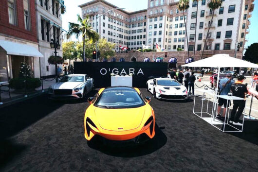 Rodeo Drive Concours d’Elegance Installation