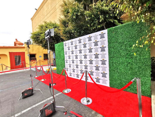 Independent Shorts Awards Red Carpet Arrival Installation