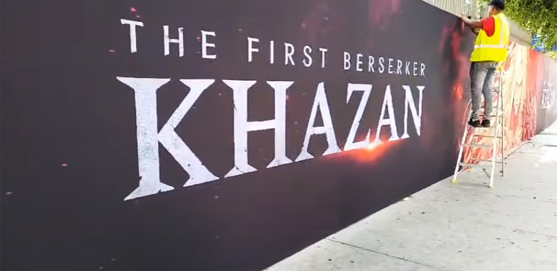 First Berseker Khazan Backdrop