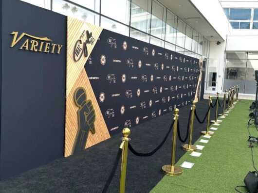 BMAC Gala Black Carpet Arrival installation