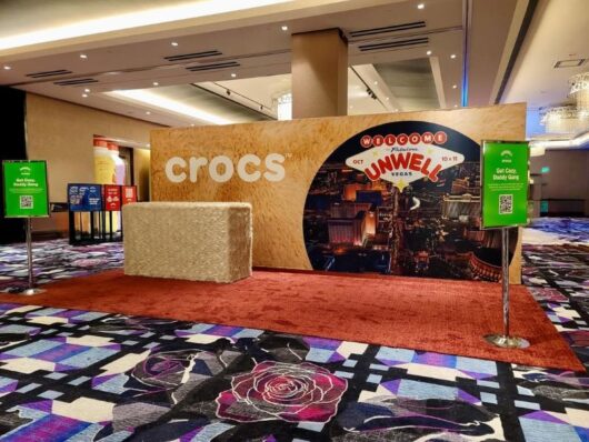Crocs pop-up at Unwell Vegas