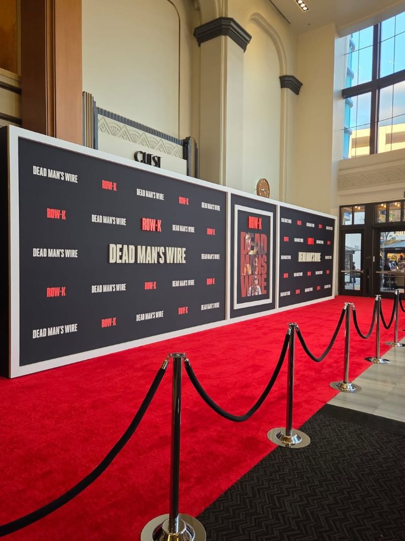 Dead Man's Wire Red Carpet Premiere Arrival