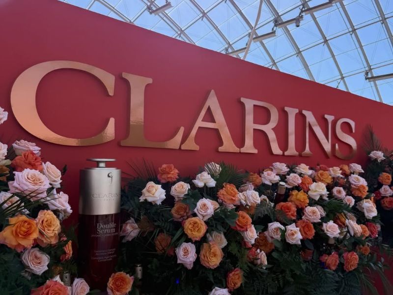 Clarins 3D logo