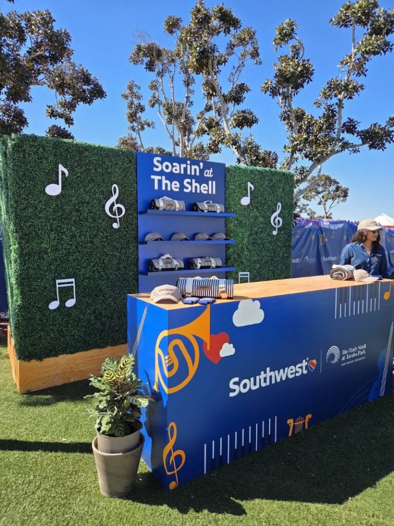 Southwest branded counter