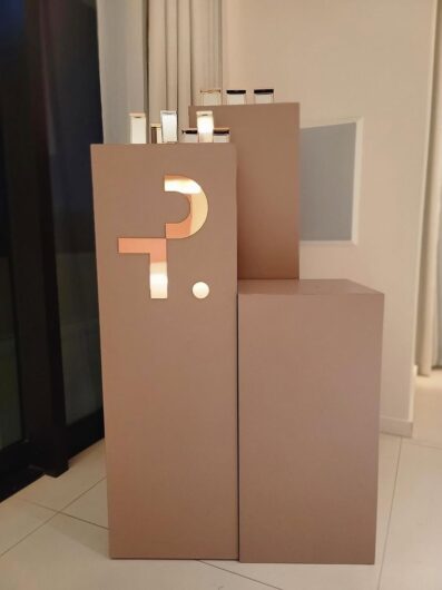 Custom Pedestals for Patrick Ta
