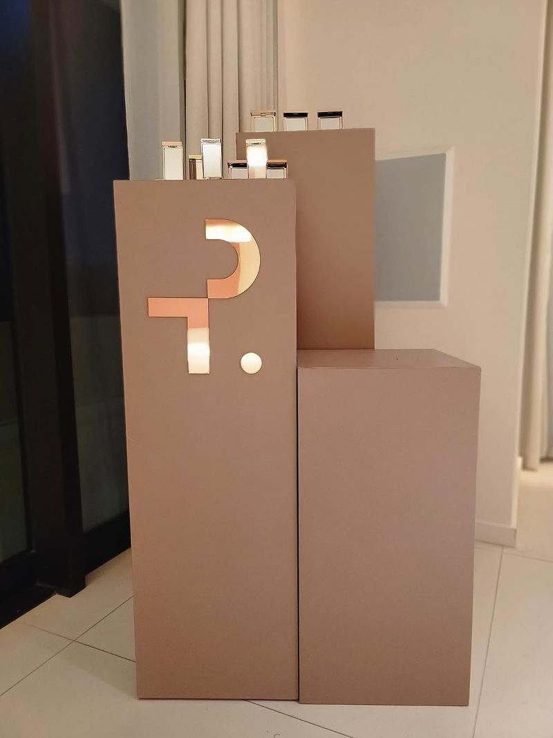 Custom Pedestals for Patrick Ta