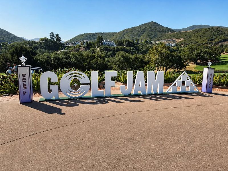 Golf Jam Dimensional Letters