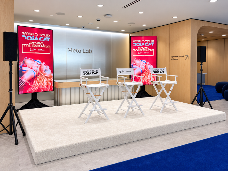 White Carpeted Stage